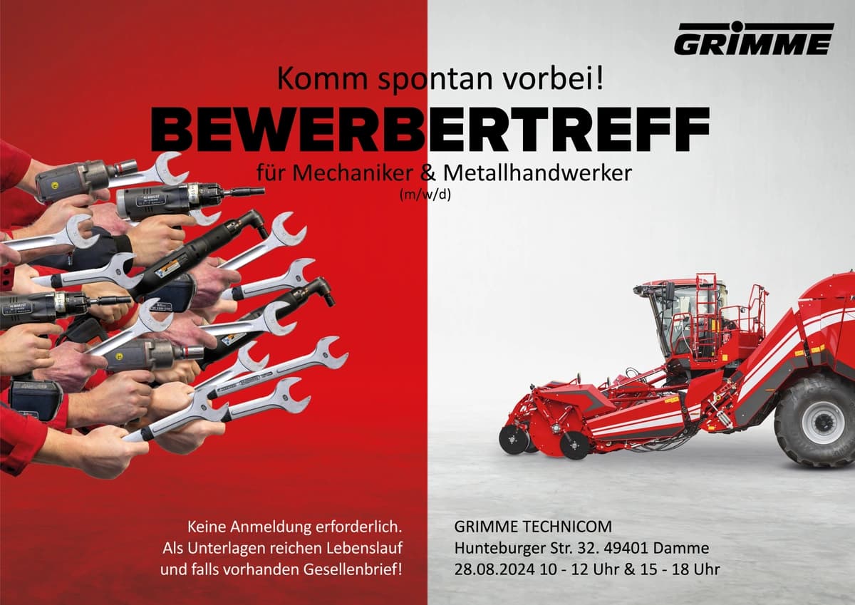 Maschine sucht Mechaniker mit Herz