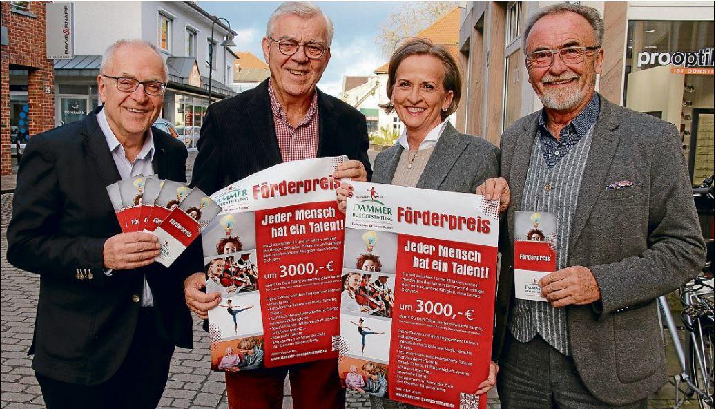 Förderpreis der Dammer Bürgerstiftung