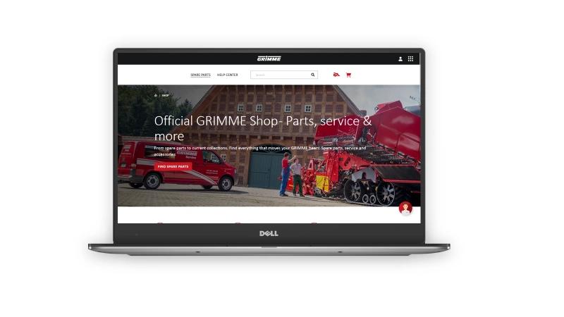 GRIMME Webshop für Ersatzteile