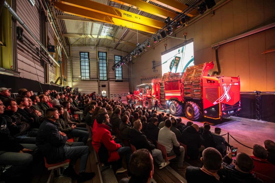 Plus de 5 500 invités au salon GRIMME Technica